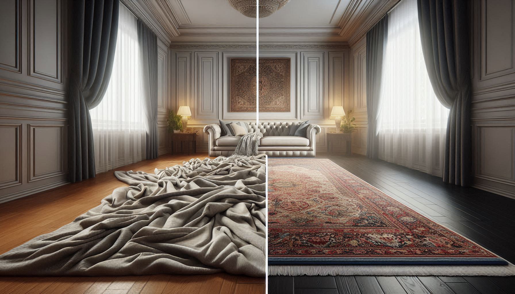 ست کردن روفرشی کشدار 05