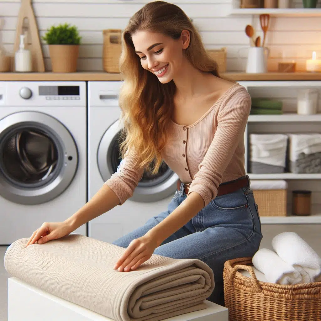 شستشوی صحیح روفرشی کش دار