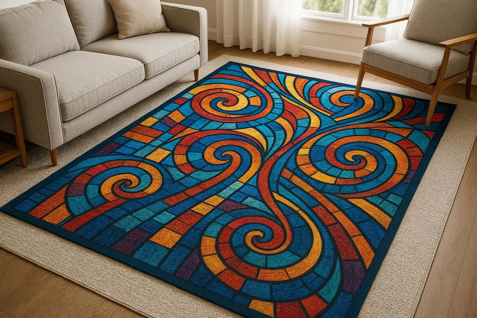 روفرشی طرح دیجیتال