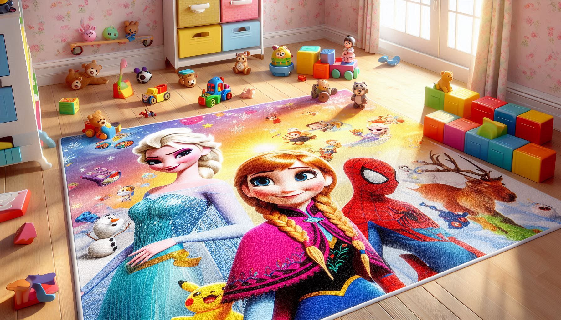 روفرشی طرح کودک