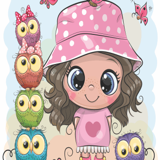 روفرشی کشدار روحا طرح کودک کد IR-492