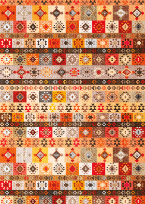 روفرشی کشدار روحا طرح گبه کد IR-537