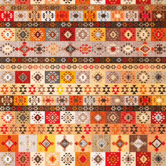 روفرشی کشدار روحا طرح گبه کد IR-537