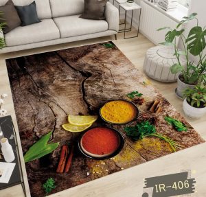 روفرشی کشدار روحا طرح آشپزخانه کد IR-406