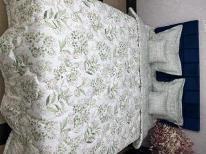روتختی نخپنبه ژاکارد اعلا (طرح شکوفه بهاری) - Image 4