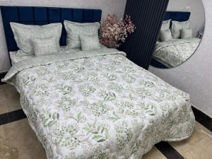 روتختی نخپنبه ژاکارد اعلا (طرح شکوفه بهاری)