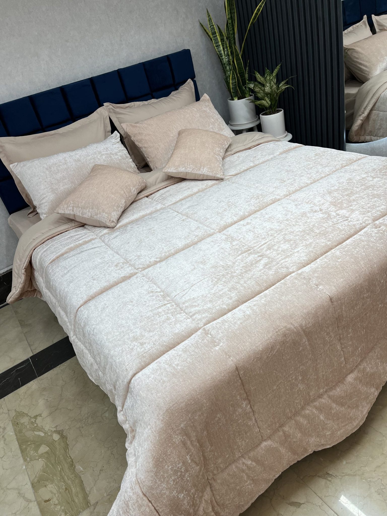روتختی مخمل شانل روحا (گلبهی)