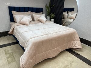 روتختی مخمل شانل روحا (گلبهی)